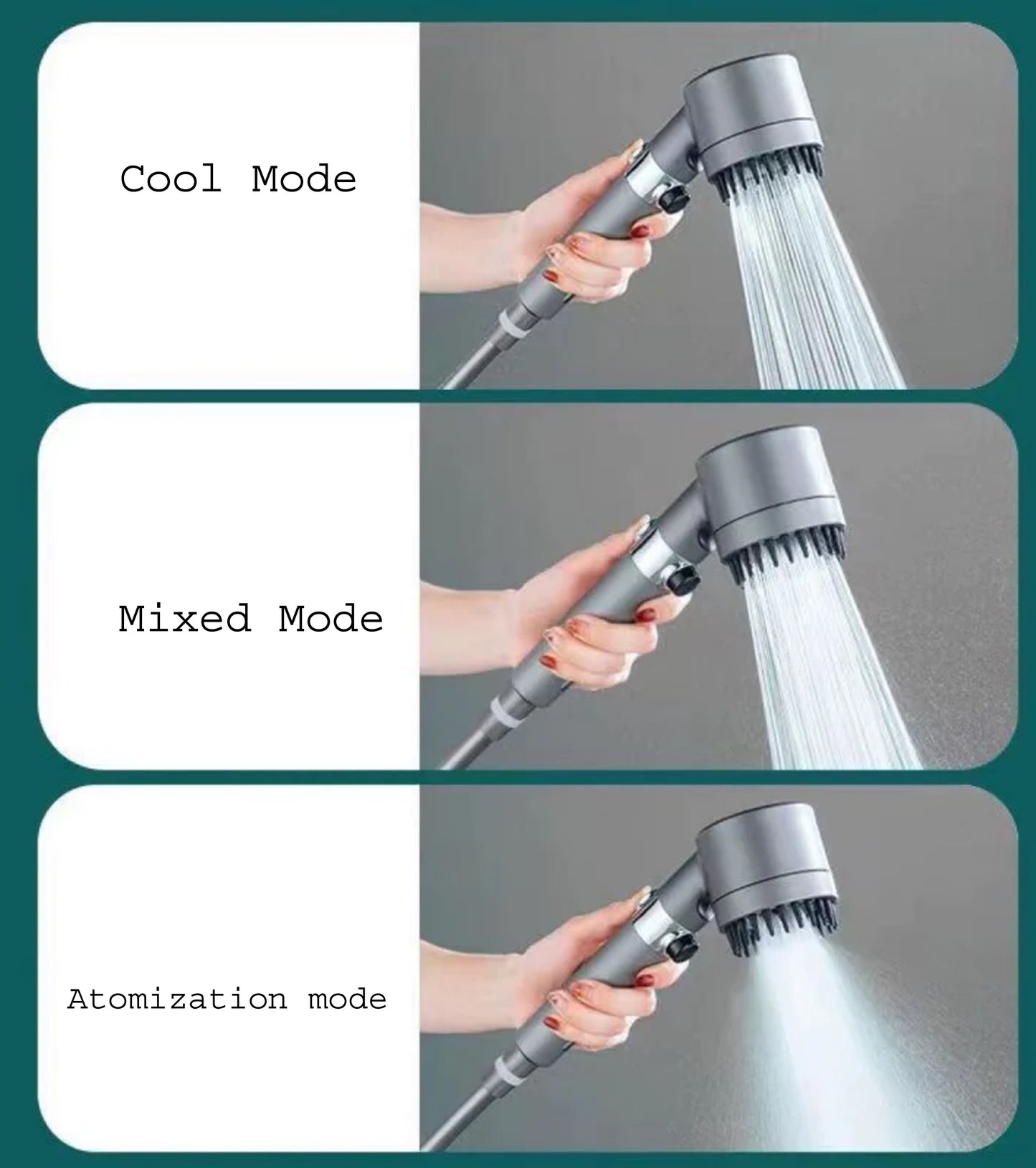 Portable High Pressure Shower Head