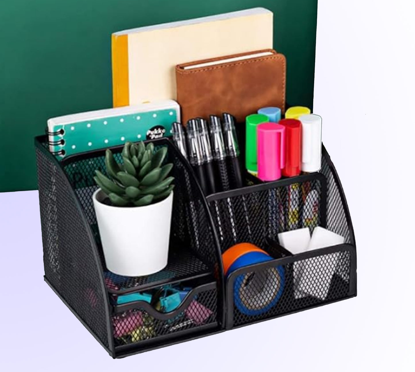 Zaroon Mesh Desk Organizer