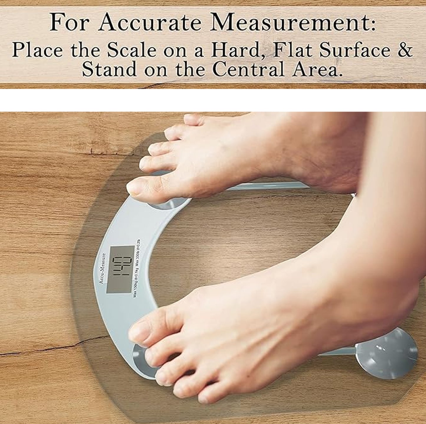 Zaroon Digital Glass Weighing Scale