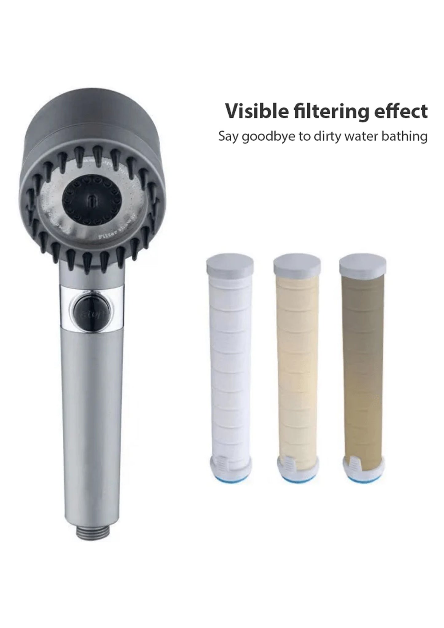 Portable High Pressure Shower Head