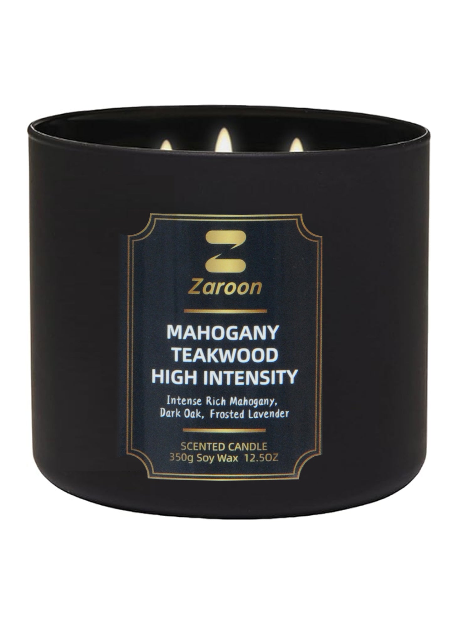best Zaroon Three Wick Soy Candle
