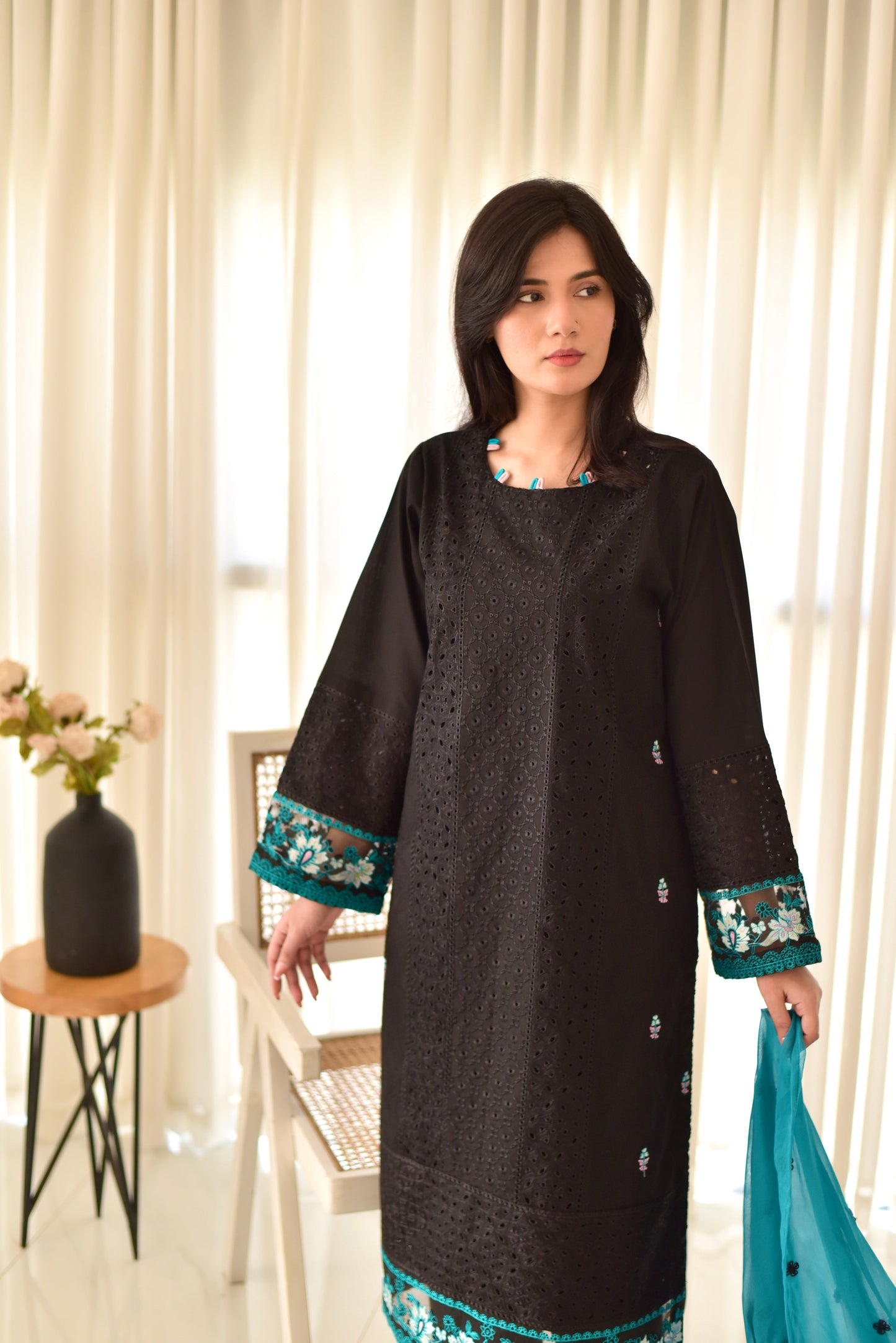 Sofia 3-Piece Chikankari Set