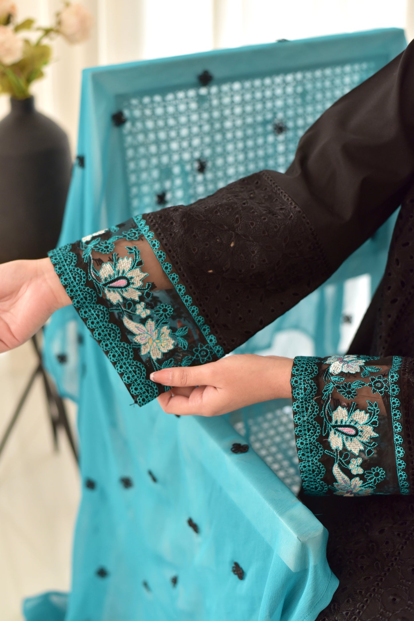 Sofia 3-Piece Chikankari Set
