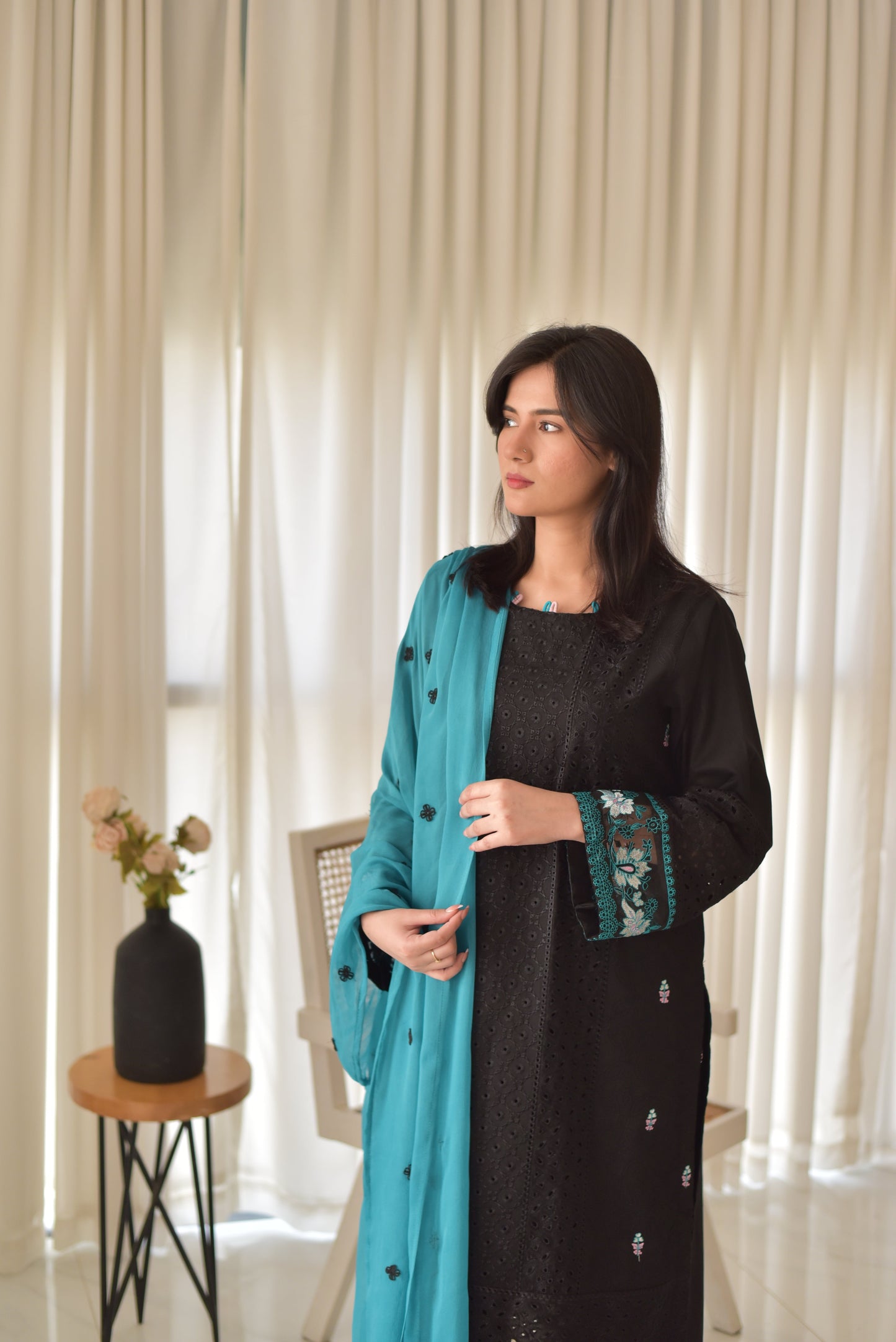 Sofia 3-Piece Chikankari Set