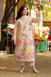 Parisa - Luxury Lawn 3PC Chikenkari Heavy Embroidered Suit | ZF-059 Unstitched Summer Luxe '26