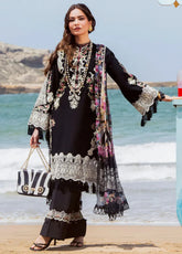 Tehzeb - Luxury Embroidered Dhanak 3Pc Suit | Unstitched