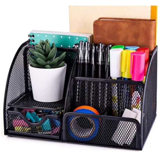 Zaroon Mesh Desk Organizer