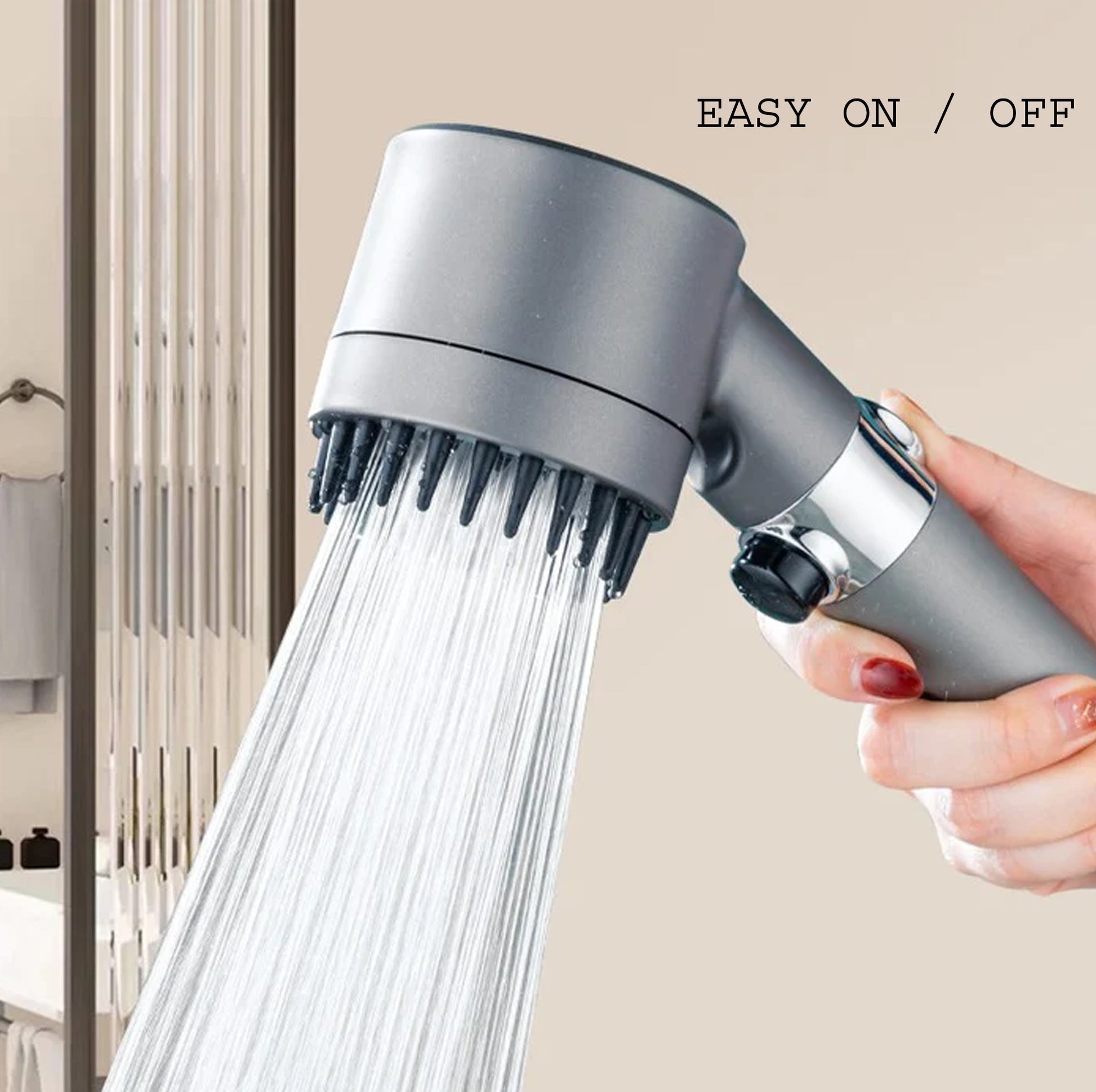 Portable High Pressure Shower Head