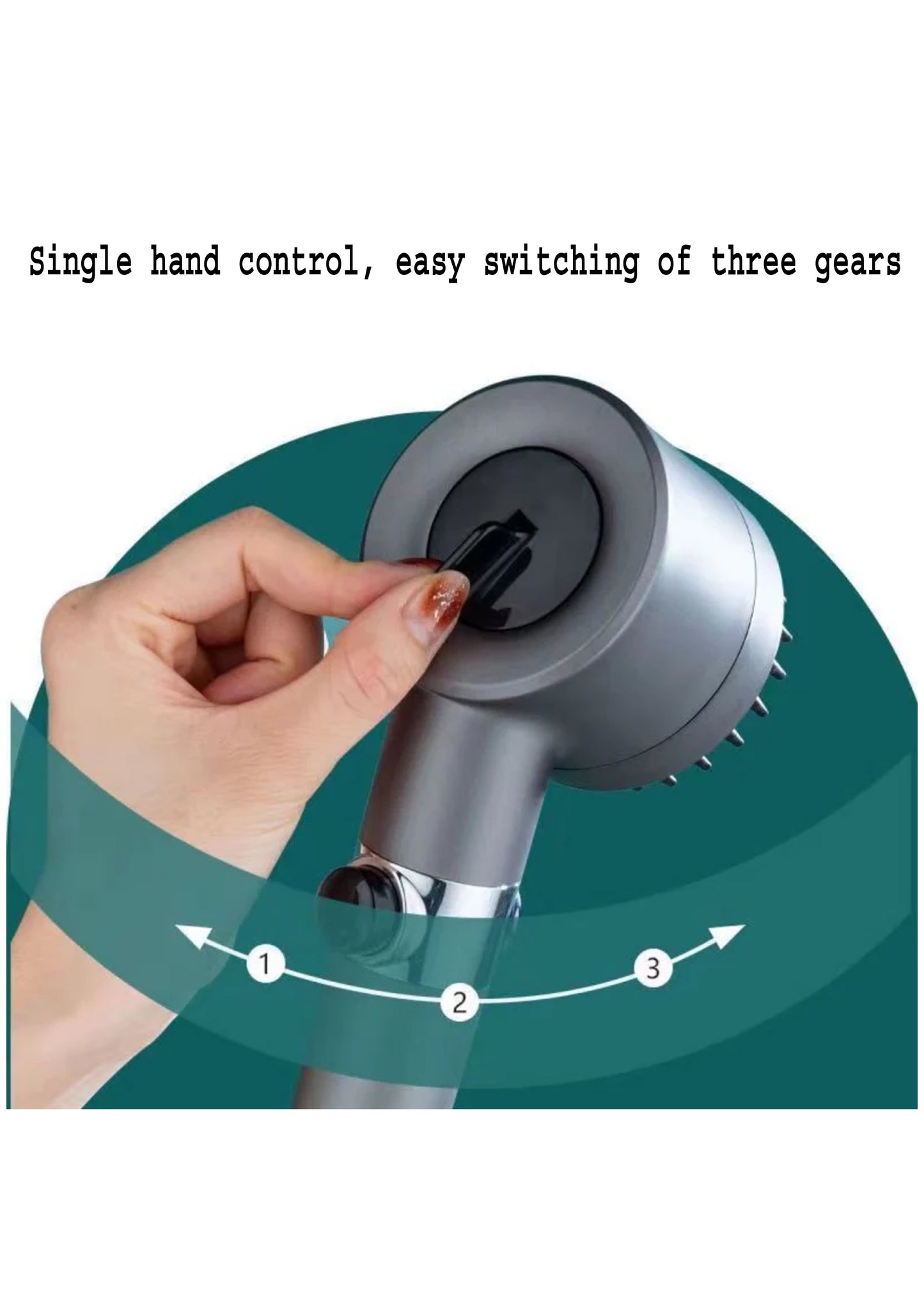 Portable High Pressure Shower Head