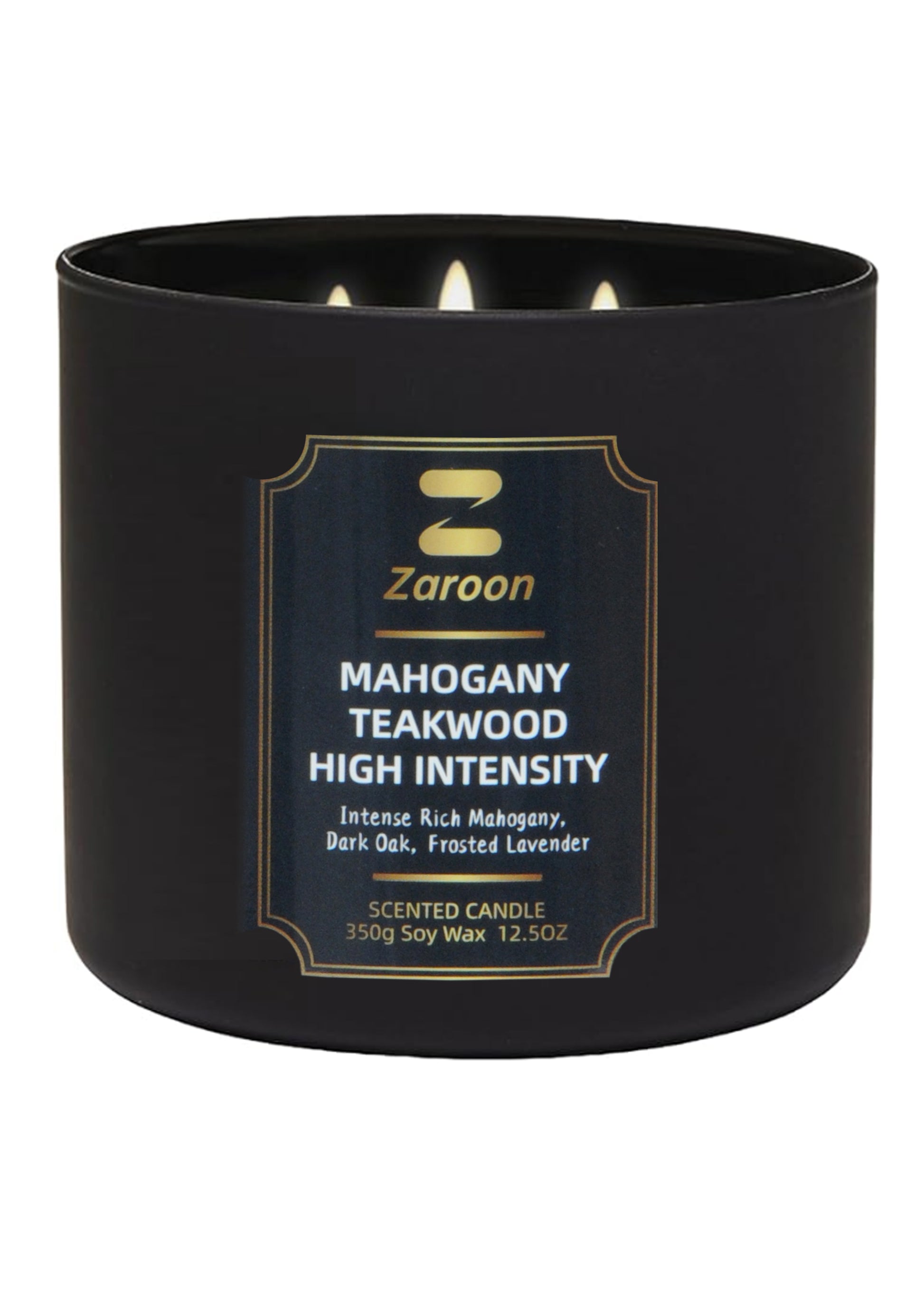 best Zaroon Three Wick Soy Candle